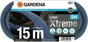 Gardena Liano Xtreme Textilschlauch-Set in Blau mit Bewässerungsbrause und Hahnverbinder, 15 m, 13 mm (1/2 Zoll) - Bild 5