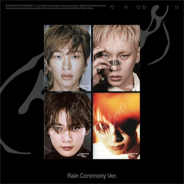Atmos 6. Mini-Album RaIn Ceremony Ver. SHINee, TAEMIN, black - Bild 1