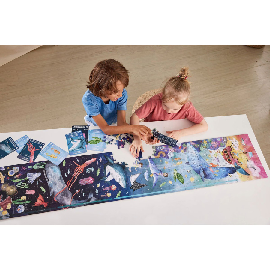 Hape Puzzle Leben im Ozean, 200 Teile, ab 6 Jahren - Bild 2