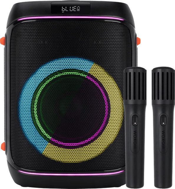 Woxom Boost Funkmikrofone mit Bluetooth in Schwarz mit IP67 Schutzklasse - Bild 1
