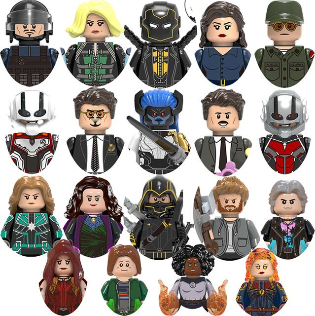 Phoenix Thor Hawkeye Vision Wanda Odin Mini-Actionfiguren, Kinder-Bausteine - Bild 1