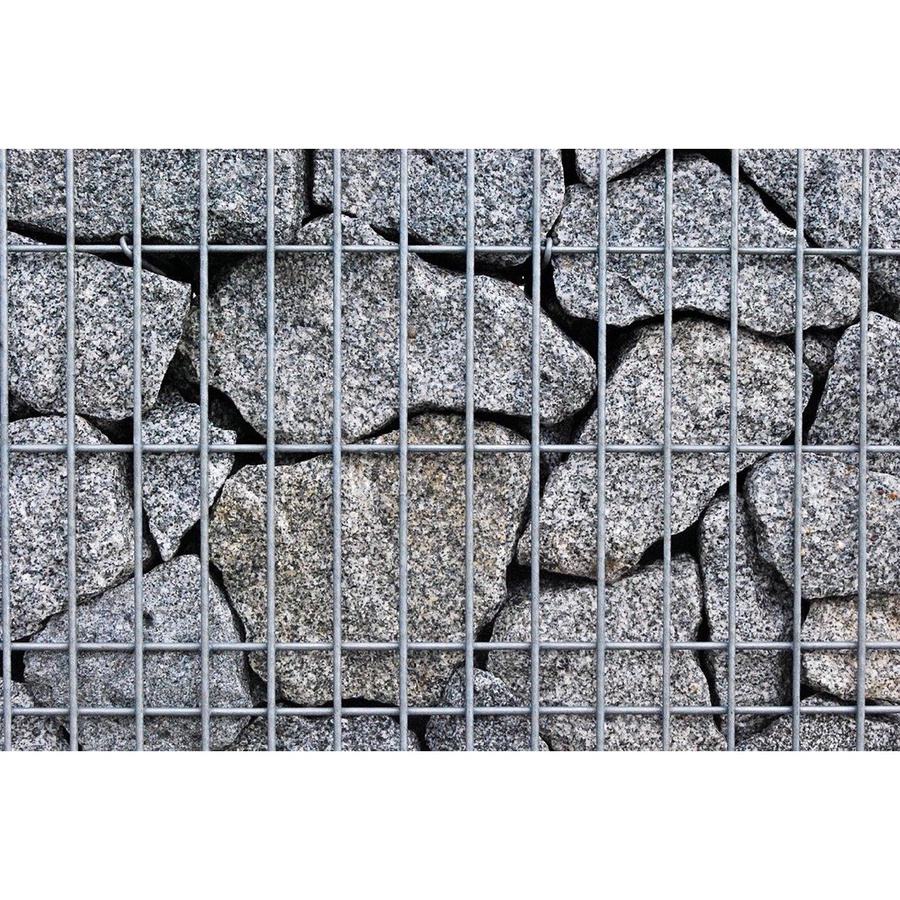 Scherf Fertig-Gabione Granitbruch Salz & Pfeffer in Grau, B/T/H: 50 x 50 x 50 cm - Bild 2