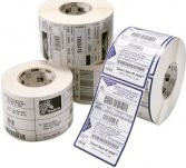 Zebra Technologies Z-Ultimate 3000T Etikettenrolle aus Kunststoff, Weiß, Breite: 76,2 mm, Höhe: 25,4 mm, Durchmesser: 127 mm - Bild 1