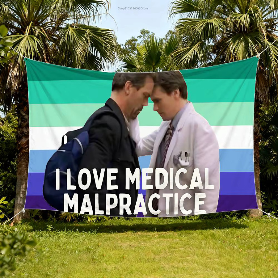 H-House Wilson Wandteppich Banner mit medizinischem Motiv in Mehrfarbig - Bild 2