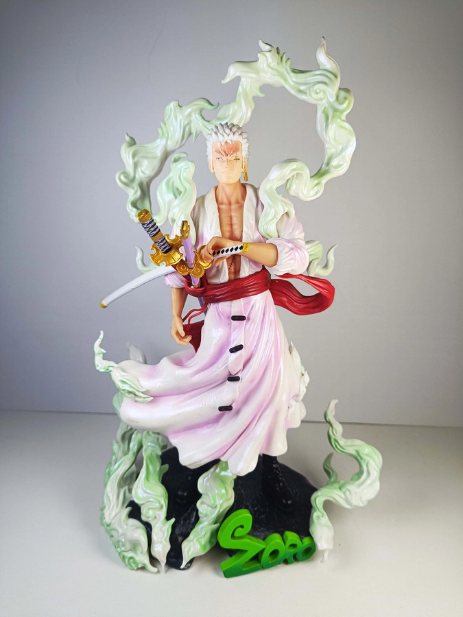 Bandai One Piece Nika Form Solon Rhonoya Zoro Schwertkämpfer Modell, Box-Set - Bild 2