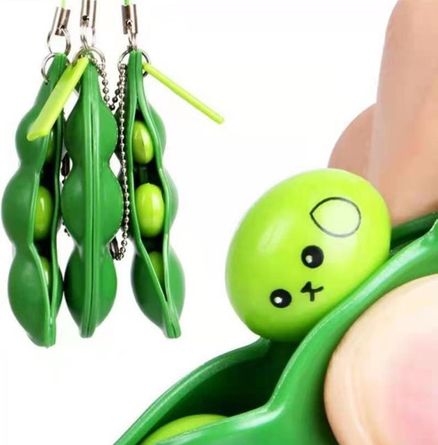 WOHLTAO Schlüsselanhänger, Grüne Bohnen, Unisex - Bild 1