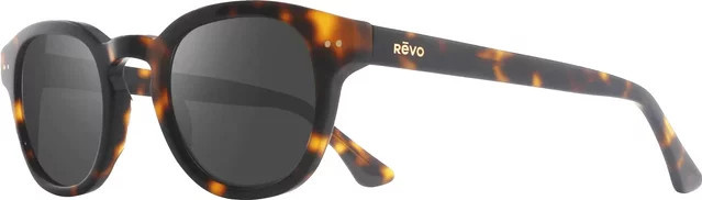 Revo Sterling Sonnenbrille, Unisex, Vollrand, Rund, Acetat, Braun - Bild 1