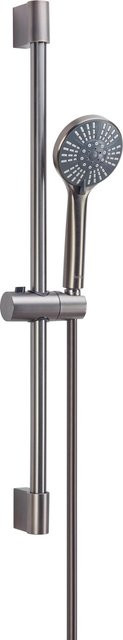 baliv Duschbrause-Set DBS-70.180 aus Edelstahl in Grau mit Handbrause und Massagefunktion - Bild 1