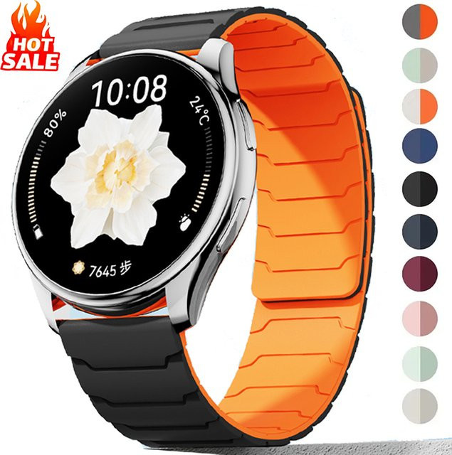 RefitMod Uhrenarmband Silikon, Magnetisch, Bunt - Bild 1