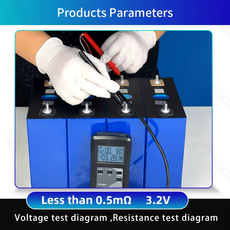Fullfutura LiFePO4 Lithium-Eisenphosphat-Zelle 3,2V 320Ah in Blau für DIY 12V 24V 28V Systeme wie Boote, Wohnmobile und Anhänger - Bild 5