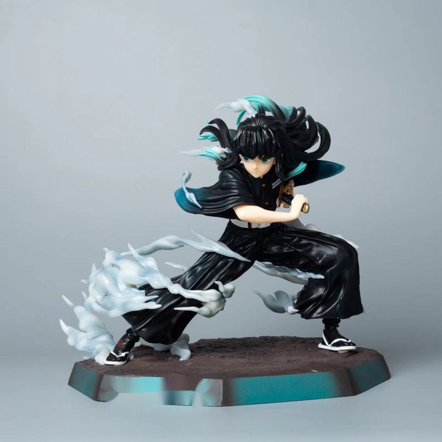 Bandai Demon Slayer Muichiro Tokito Mist Pillar Anime Figur, Sammlerstück, Kunststoff - Bild 1