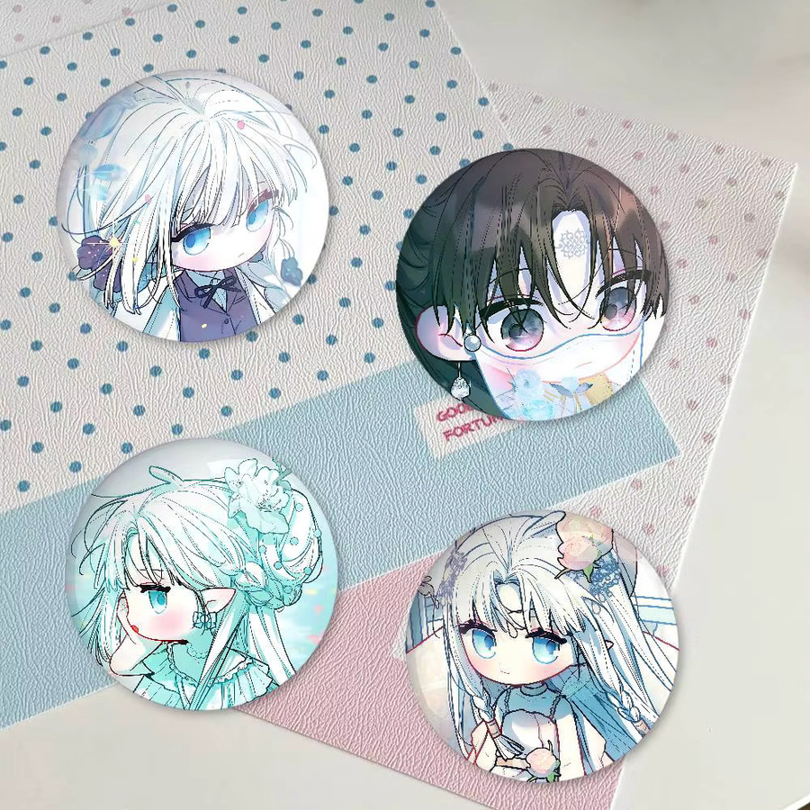 bilibili G-Guilds I-Idol Anstecknadeln, Weißblech - Bild 2