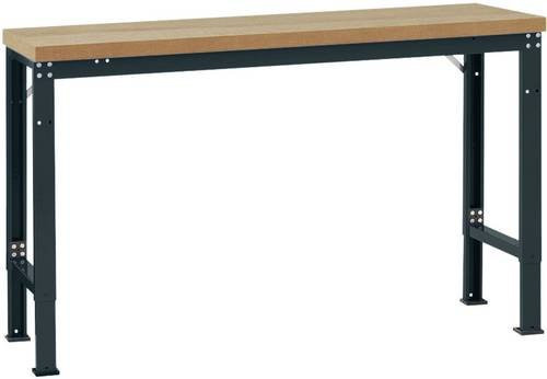Manuflex Werkbank Profi Spezial mit Kunststoff-Tischplatte in Anthrazit, B/T: 175 x 70 cm - Bild 1