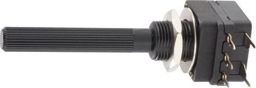 Piher Dreh-Potentiometer mit Schalter Mono PC16SH-10IP06102A2020IMTA, 1kOhm, 0.2W, Schwarz - Bild 1