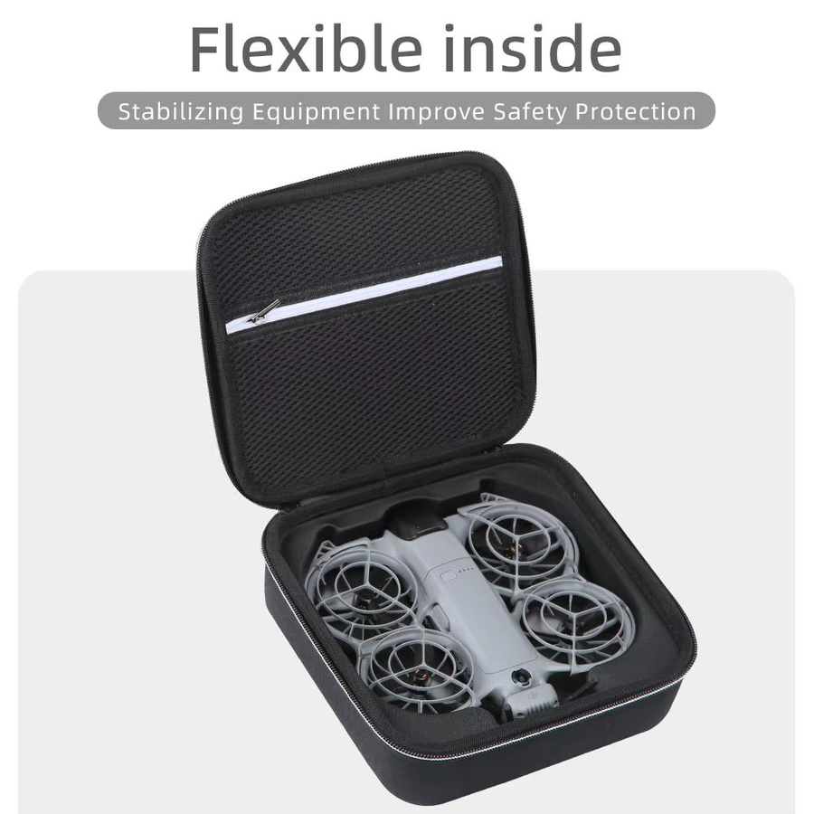 DJI Neo 2 Schutzhülle Tragetasche in Schwarz für sichere Lagerung und Transport - Bild 5