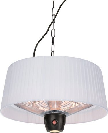 sunred Terrassenheizung Compact Atrix Bright mit LED-Beleuchtung, 1500 W, Weiss, B/T/H: 50,0 x 30,0 cm - Bild 1