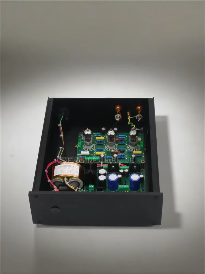 SENGTERBELLE HiFi DIY Bausatz EAR834 12AX7 Röhren-Phono-Verstärker für Moving Magnet MM RIAA Plattenspieler in Schwarz - Bild 5