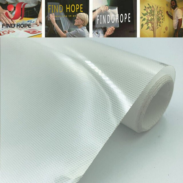 Transparentes Hotfix-Strass-Transferfilm-Band aus Vinyl mit 50 cm Breite für deine DIY-Projekte - Bild 1