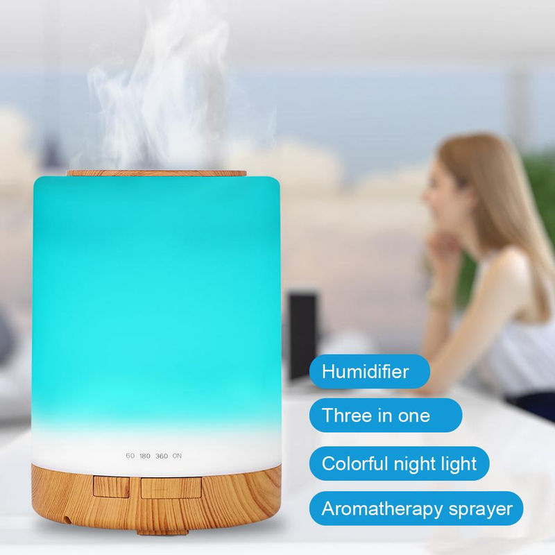OutsideWorld Ultraschall Luftbefeuchter und Aromatherapie Diffuser mit Fernbedienung, 300ml, Mehrfarbig - Bild 5