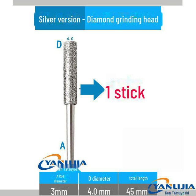 Apex Gear Elektrischer Sägekettenschleifer und Holzfäller-Werkzeugsatz Pure Diamond Abrasive 4.0mm in Blau und Silber - Bild 1
