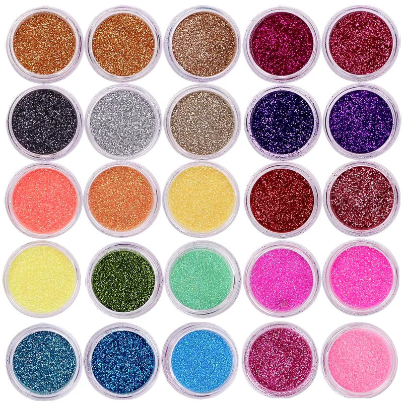 Art lalic Nagelglitzer-Set, 40 Farben, glänzend, Unisex - Bild 2