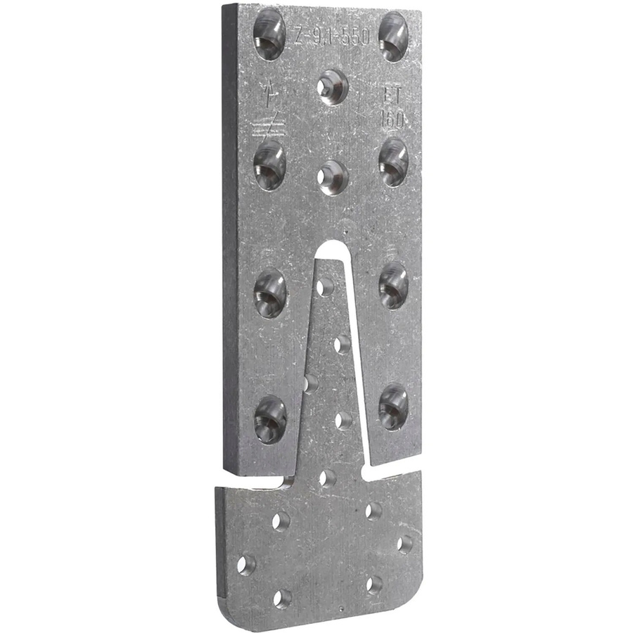 Simpson Hirnholzverbinder 120-B Etb Balkenverbinder Aluminium Silber B/H: 123 x 60 mm - Bild 2