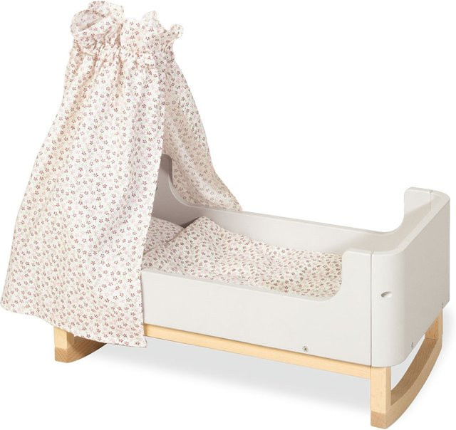 Pinolino Puppenwiege Malea, 6-teiliges Set, Holz - Bild 1