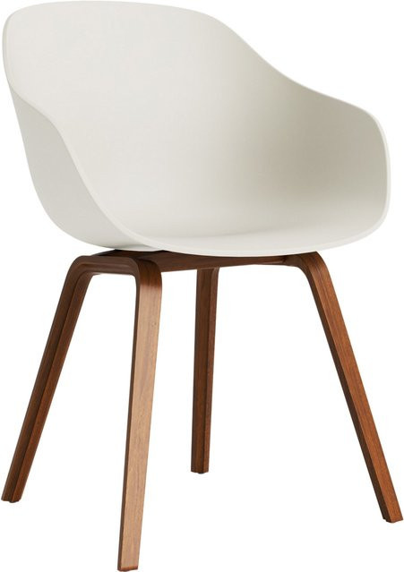 HAY About A Chair AAC 222 mit Armlehnen in Beige und Eiche - Bild 1
