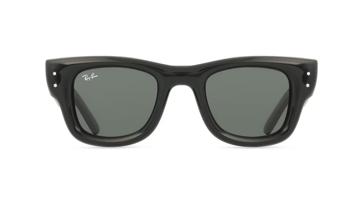Ray-Ban 0RB4940B Wayfarer Puffer Sonnenbrille, Vollrand, Quadratisch, Kunststoff, Unisex, schwarz - Bild 1
