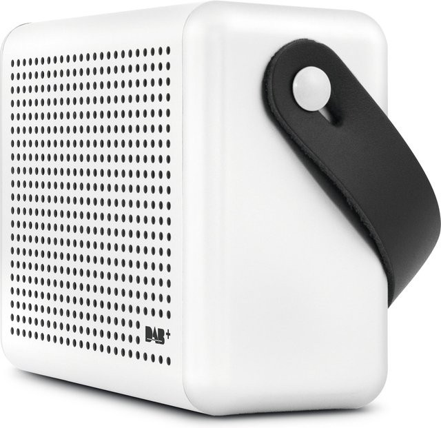 Nordmende Transita 110 Portables DAB+ Digitalradio mit Akku und Tragegriff in Weiß - Bild 1