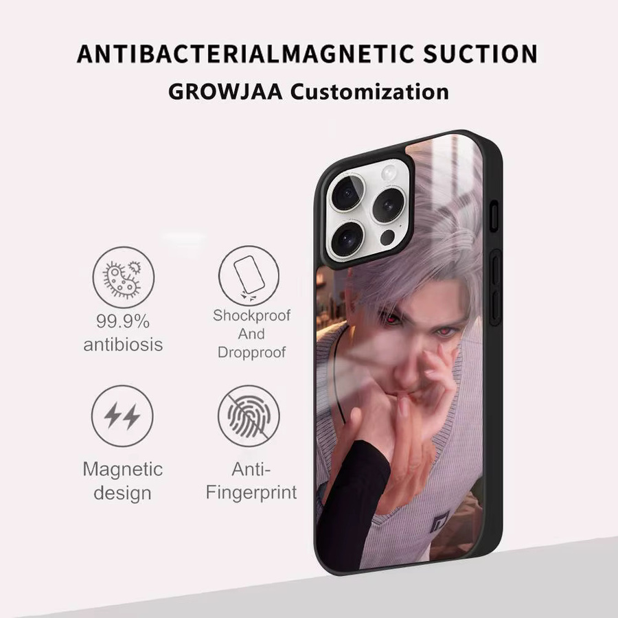 Game Love Deeppac S-Sylus Handyhülle für iPhone 16 15 14 13 Pro Max Plus Mini mit magnetischer MagSafe kabelloser Ladeunterstützung in Multicolour - Bild 4