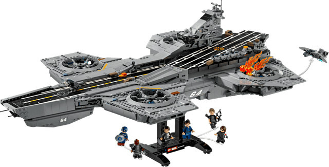 LEGO Marvel Super Heroes S.H.I.E.L.D.-Helicarrier Konstruktionsspielzeug - Bild 1