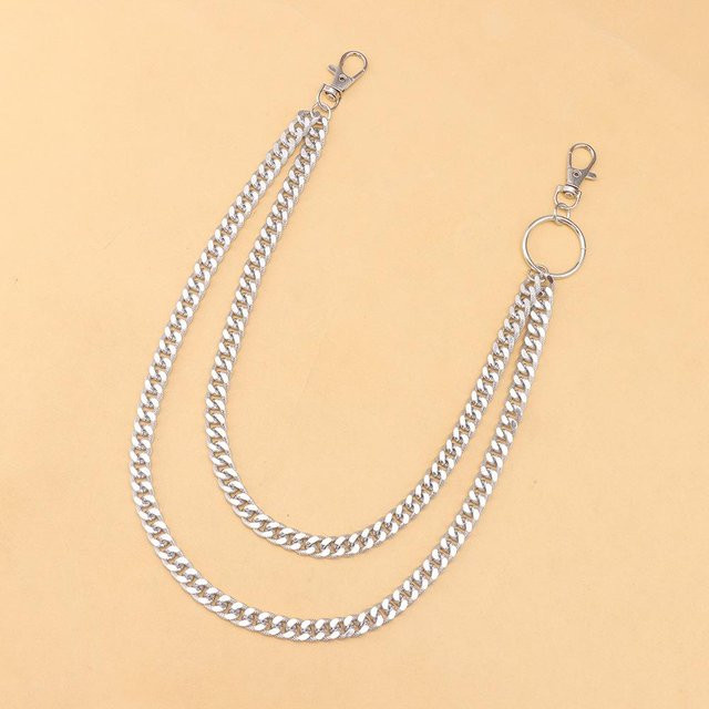 Ruidi bb Schlüsselanhänger Metall, weiß, Unisex - Bild 1