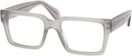Off-White OPTICAL OERJ054 Korrektionsbrille, Vollrand, Quadratisch, Unisex, grau transparent, Kunststoff - Bild 1