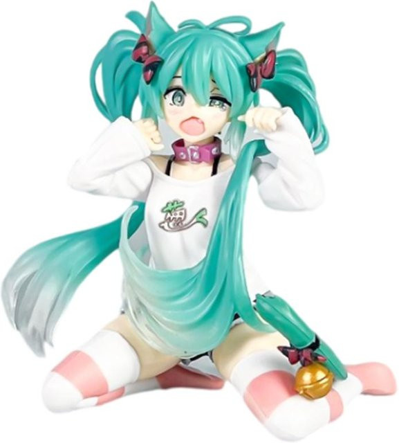Yiran toy 1 Hatsune Miku Anime Figur, weiß rosa, ab 14 Jahren - Bild 1