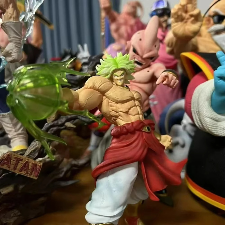 Bandai Dragon Ball Z Broly Super Saiyajin Goku VS Broly, Actionfigur, 15 cm - Bild 2