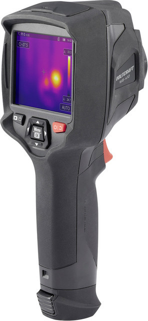 Voltcraft WB-410 Wärmebildkamera in Schwarz mit Touchscreen, WiFi und Messbereich von -20 bis 550 °C - Bild 2