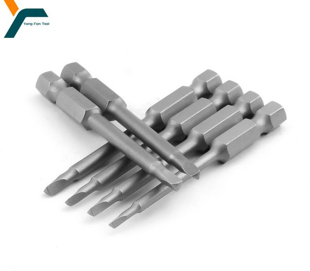 6er Set Magnetische Dreieck Schraubendreher Bits mit 1/4 Zoll Sechskantschaft, Farbe: Silber, Länge: 65 mm, Größen: 1,8 mm, 2,0 mm, 2,3 mm, 2,5 mm, 2,7 mm, 3,0 mm - Bild 1