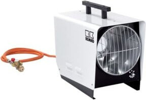 Remko Gasheizer PG in Weiß mit 10 bis 25 kW Leistung und 800 m³/h Luftförderleistung - Bild 1