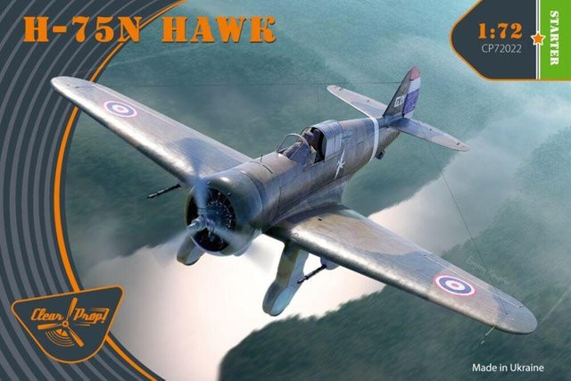 Clear Prop H-75N Hawk, Fahrzeuge, 1:72, Grau - Bild 1