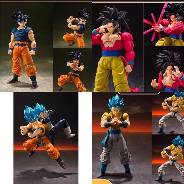 Bandai Dragon Ball, Saiyan Goku Vegeta, Actionfiguren, 16 cm - Bild 1
