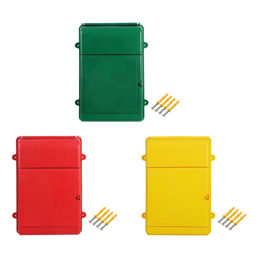 Kesoto Wandmontierter Briefkasten und Vorschlagskasten, B/H/T: 34,5 x 26 x 7 cm - Bild 2