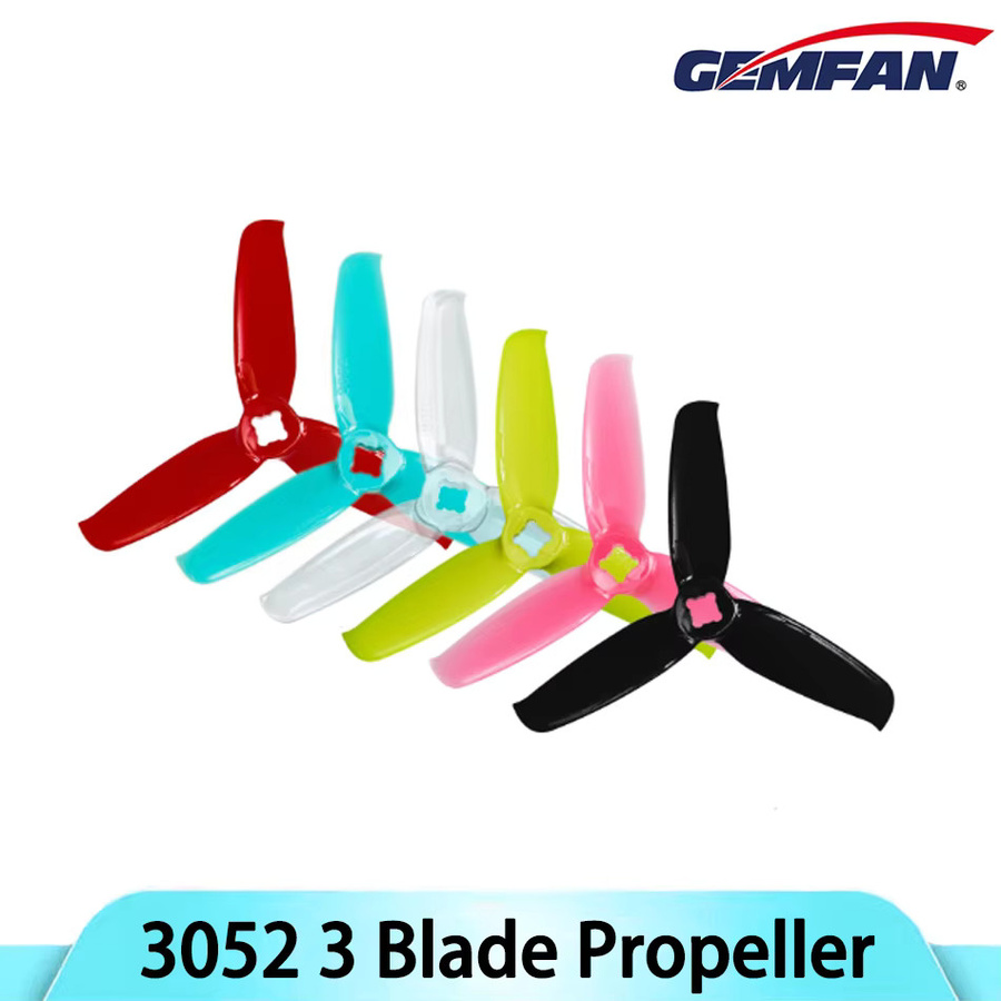 Gemfan Flash 3052, 3-Blatt-PC-Propeller, 4 Paar - Bild 2