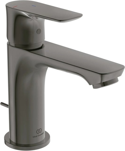 Ideal Standard Waschtischarmatur Connect Air Slim BlueStart Magnetic Grey mit Einhebelmischer und Pop-up-Abfluss in Gunmetal Grey - Bild 1