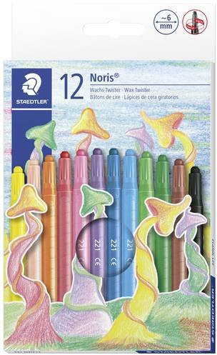 Staedtler Wachs-Twister Wachsmalstifte für Kinder, Mehrfarbig - Bild 1