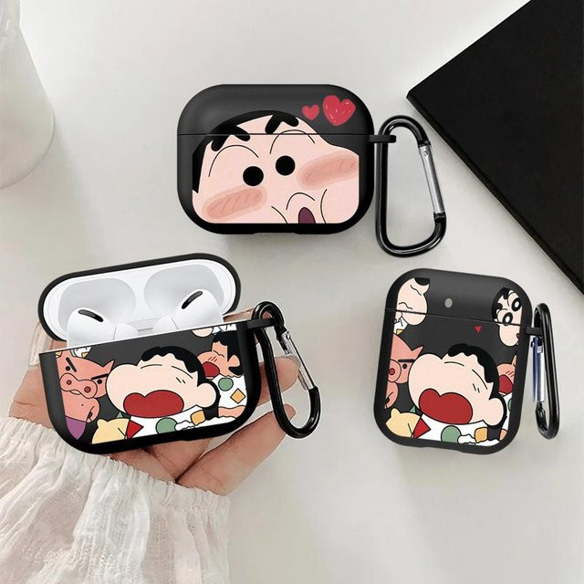 Crayon Shinchan Kopfhörerhülle Schutzhülle für AirPods in Multicolour - Bild 1