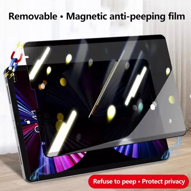 Magnetische Sichtschutzfolie für Apple iPad Pro, Air und Mini Generationen - Bild 1