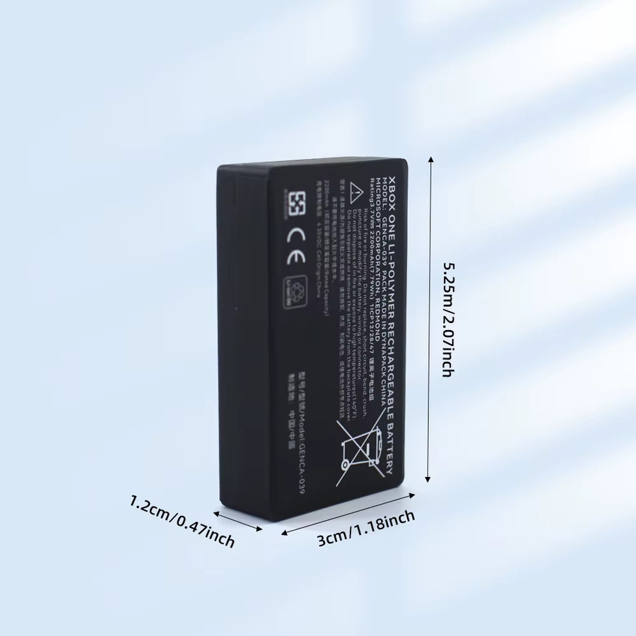 PHOMAX GENCA-039 Akku für Microsoft Xbox Elite Series 2 Controller 1797, 3,7V 2050mAh, Schwarz - Bild 2