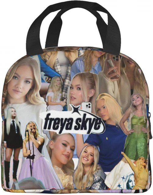 Thermisch isolierte Lunchtasche von Fancy Style Studio Freya Skye Sänger Tour 2026 in Mehrfarbig - Bild 1
