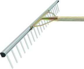 FLORA LM-Rechen aus Aluminium mit Zinken für Profis - Bild 1